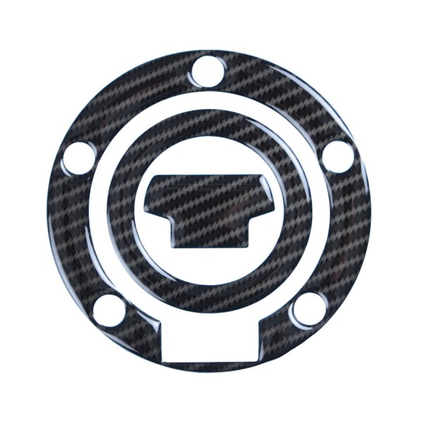 Red Dynamic Red Dynamic Carbon Fibre Fuel Cap Protector for Yamaha motorcycles